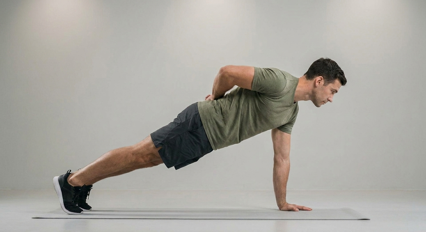 Flexiones a una mano
